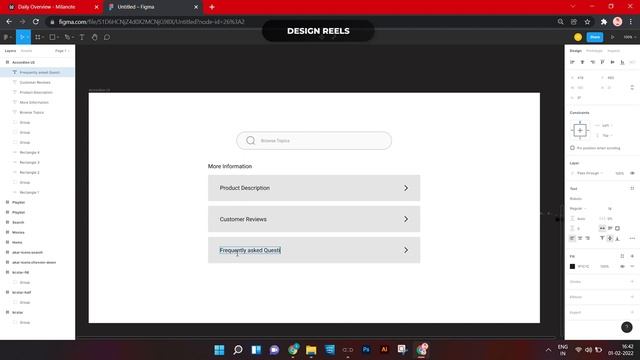 Day 3- Accordion UI Design and Animation смотреть онлайн