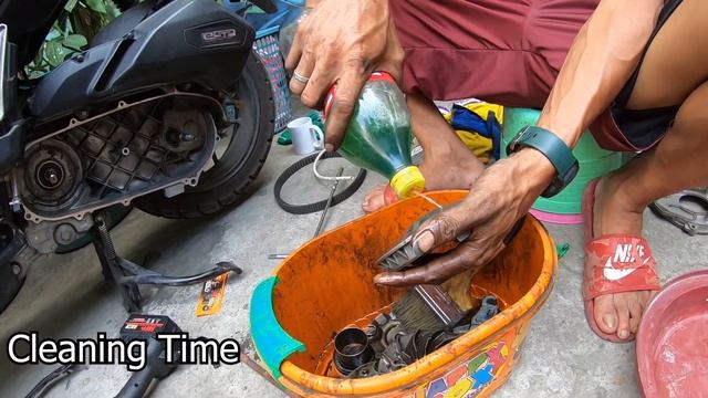 Honda ADV 150 CVT Cleaning Philippines смотреть онлайн