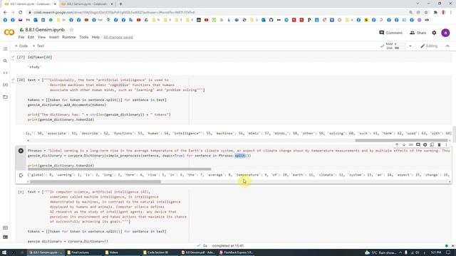 NLP 8.8.1 Gensim الجزء الأول смотреть онлайн