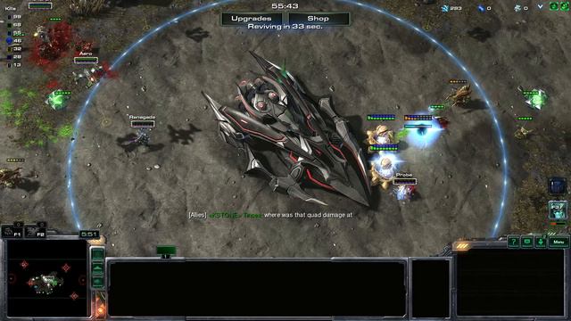 StarCraft 2 Custom Game: Crash RPG Maximum where Mutas rule the skys! смотреть онлайн