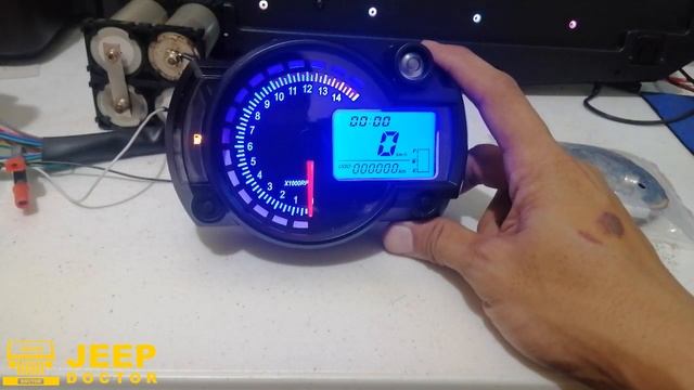 Universal Speedometer Gauge - Fit to All Motorcycle смотреть онлайн