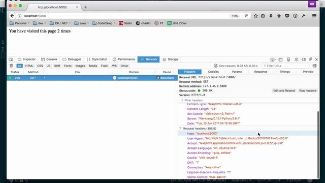Cookies in Flask смотреть онлайн