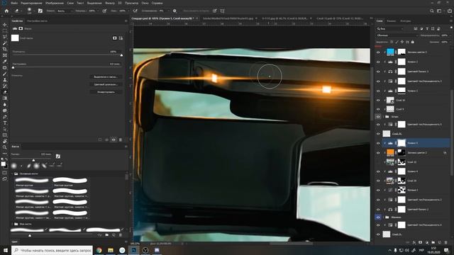 Создание Арта THIS IS FUTURE - Photoshop Speed Art смотреть онлайн
