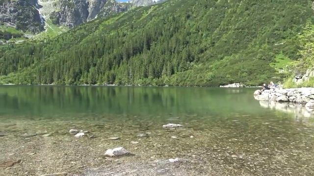 Морское Око. Польские Татры. #Польша #Горы #Озеро смотреть онлайн