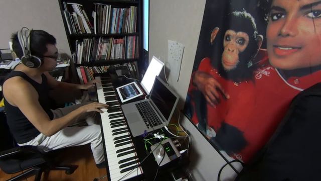Eddie Van Halen Right Now piano cover Edward KORG M1 KAWAI VPC1 ヴァンヘイレン смотреть онлайн