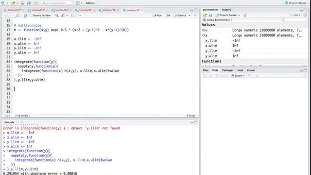 R Tutorial 7: Multivariate Monte Carlo Integration смотреть онлайн