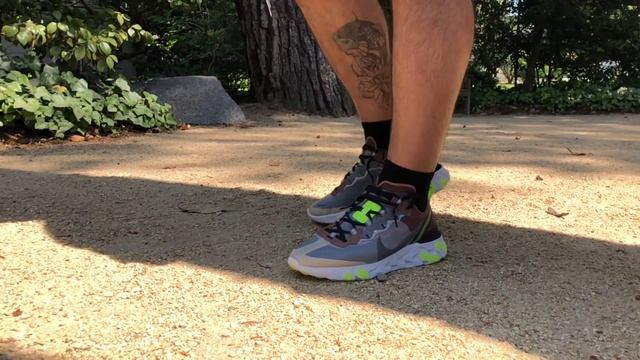 NIKE REACT ELEMENT 87 REVIEW смотреть онлайн