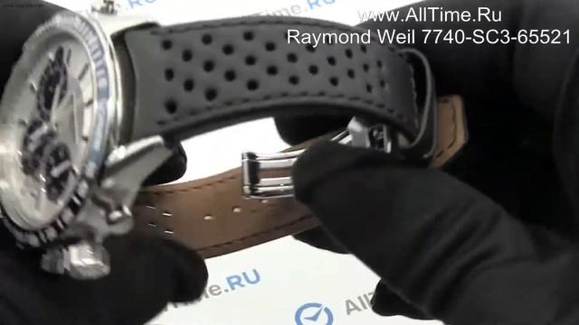 Обзор. Мужские наручные часы Raymond Weil 7740-SC3-65521 с хронографом смотреть онлайн