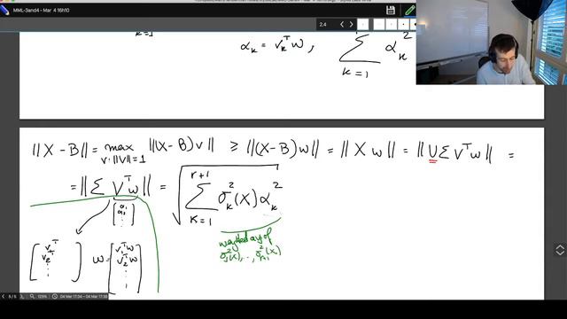 Mathematics of Machine Learning: Lecture 4, Afonso S. Bandeira (ETHZ, Spring 2021) смотреть онлайн