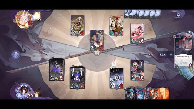 Onmyoji: The Card Game | Lantern flame in the blue mist | orz16 смотреть онлайн