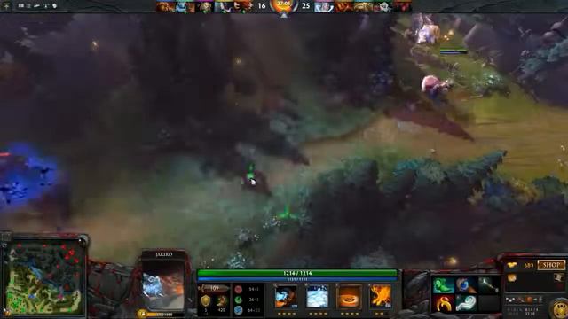 Dota 2 / Tanubis plays Jakiro / gg wp...../ All Pick - смотреть онлайн