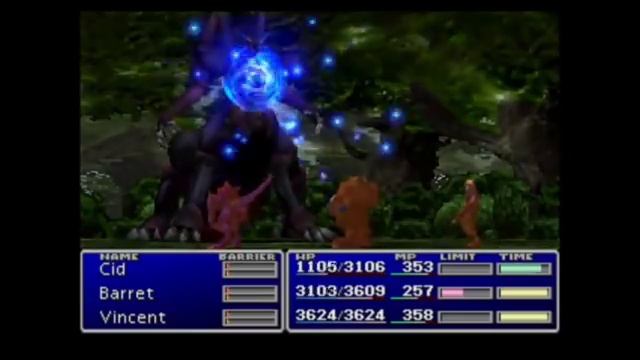 Final Fantasy VII (PSX) All Bosses