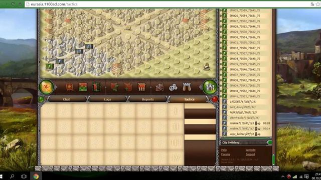 1100AD Test battle on server - Eurasia - Part 1/3 смотреть онлайн