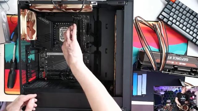 Building The Giveaway PC & Checking Out Galax & NZXT Goodies смотреть онлайн