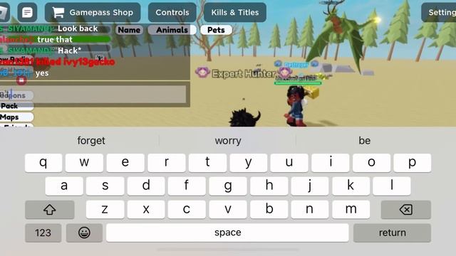 Animal Simulator  Report User Istvan1381 That Use Auto Kill New Script#roblox#animalsimulator