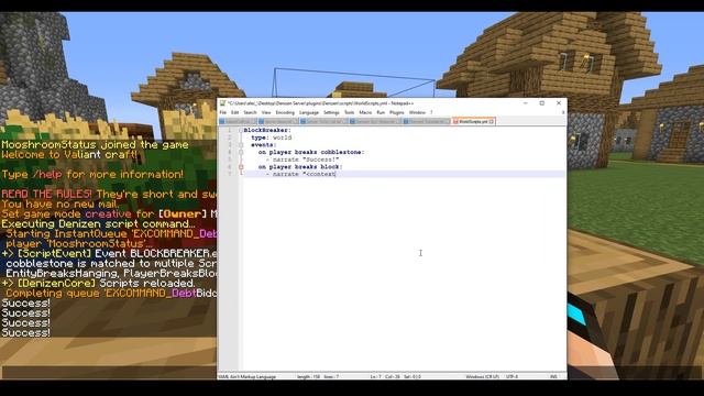 [Deprecated] Your First World Script смотреть онлайн