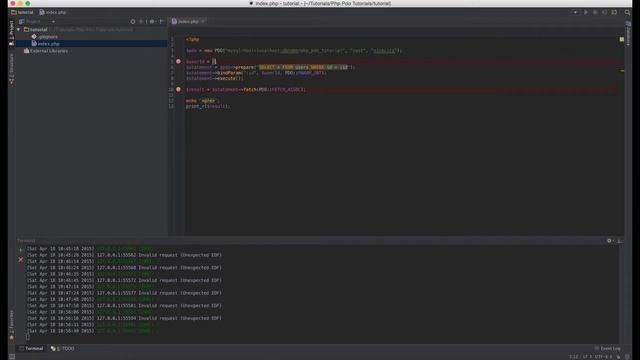 Php Pdo Tutorial - 4. Pdo Security and BindParam смотреть онлайн
