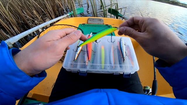 Твичинг воблеров | Ловля щуки осенью на японские воблера смотреть онлайн