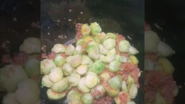 Суп из брюссельской капусты  Soup of Brussels sprouts
