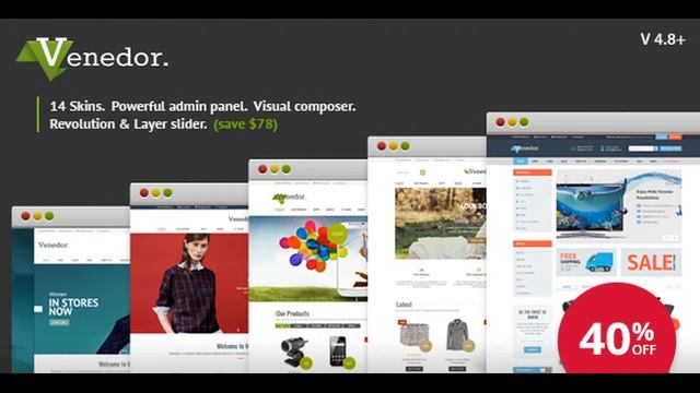 Venedor v2.6.2 – WordPress + WooCommerce Theme Nulled смотреть онлайн