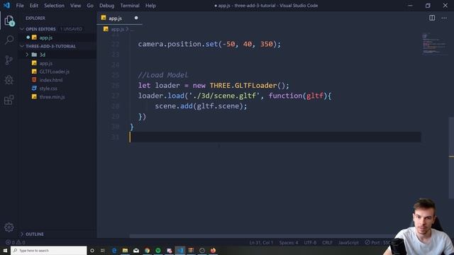 Create 3D Animation With Javascript Tutorial! смотреть онлайн