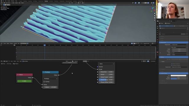 How to create a music visualiser with geometry nodes! | Blender beginner tutorial смотреть онлайн