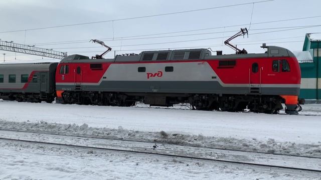 ЖД-вагон из Северной Кореи в составе поезда №100 до Владивостока. Железная дорога в Сибири. Новосиб смотреть онлайн