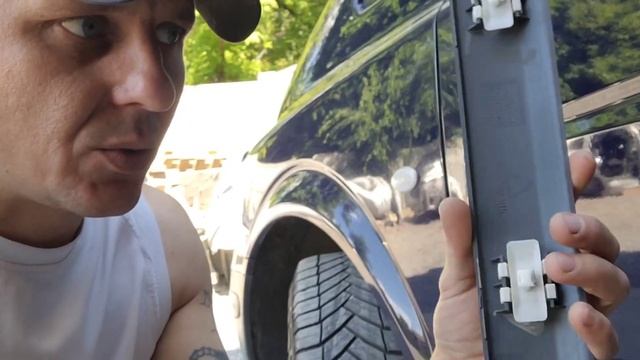 Как снять молдинги. MERSEDES BENZ VITO 639. И отдельные советы по избежанию коррозии. смотреть онлайн