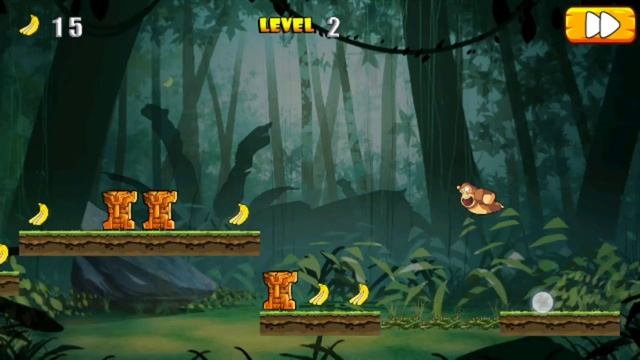 BANANA KING KONG SKULL ISLAND - Jungle Monkey Running смотреть онлайн
