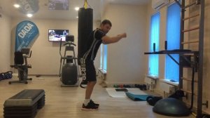 Одновременный одношажный ход. Имитация