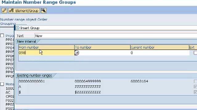 Maintain Number Ranges for Orders смотреть онлайн