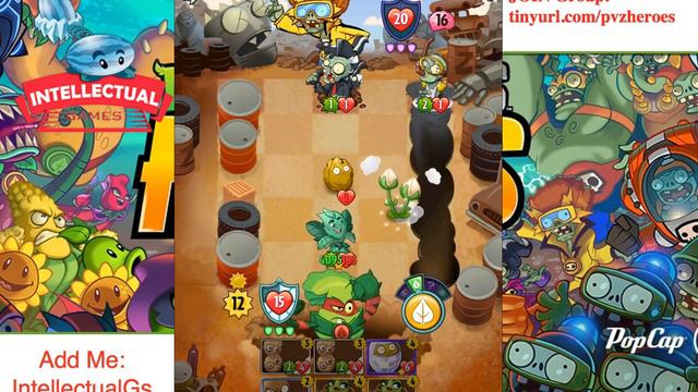 4.196.736 Strength of Doubled Mint - Plants vs Zombies Heroes - Epic Battle Part 1 смотреть онлайн