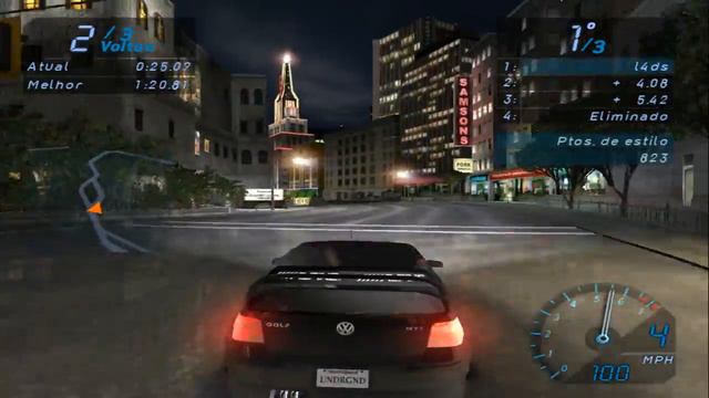 Nfs Underground #1 смотреть онлайн