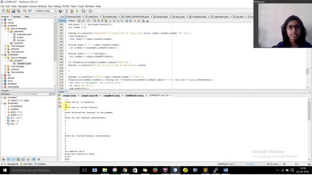 ex7-Predictive Parser смотреть онлайн