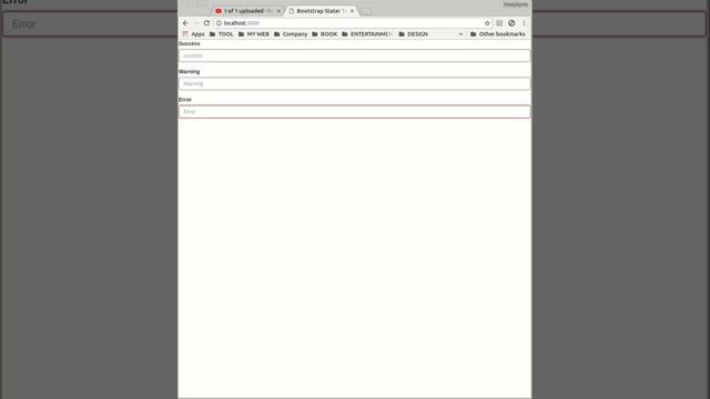 Bootstrap::Validation states with feedback icon смотреть онлайн