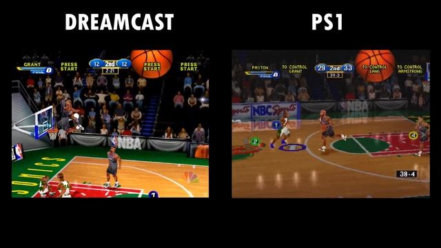 Dreamcast Vs PS1 & N64 - NBA Showtime: NBA on NBC смотреть онлайн