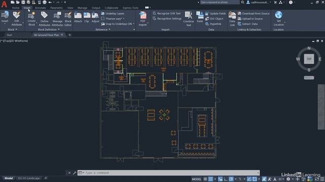 04 The new AutoCAD 2021 interface смотреть онлайн
