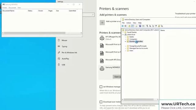 How To List Printers in Active Directory смотреть онлайн