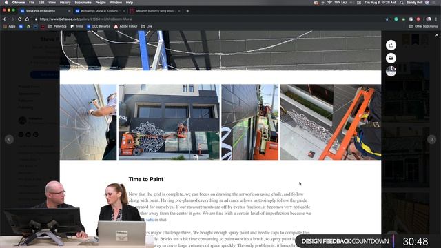 Design A Mural With Sandy & Steve Pell - 2 Of 2 | Adobe Creative Cloud