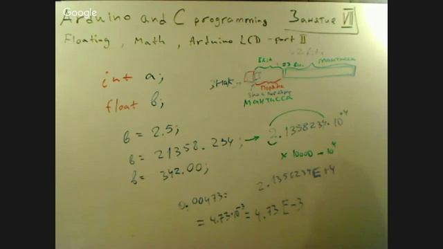 Arduino and C programming - 7. Floating type, Math library, Arduino LCD lab (part II). смотреть онлайн