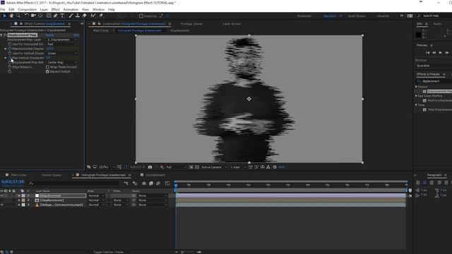How to Create a HOLOGRAM in After Effects - TUTORIAL смотреть онлайн