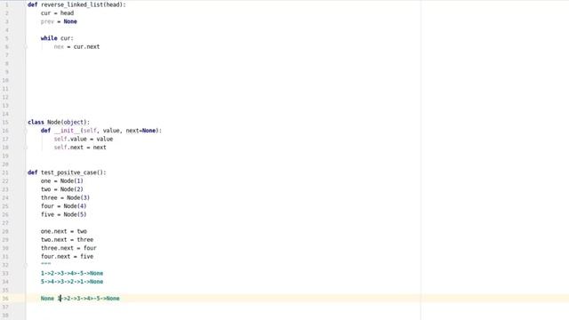 Reverse a linked list using python in both iterative and recursively-amazon interview question-2020 смотреть онлайн