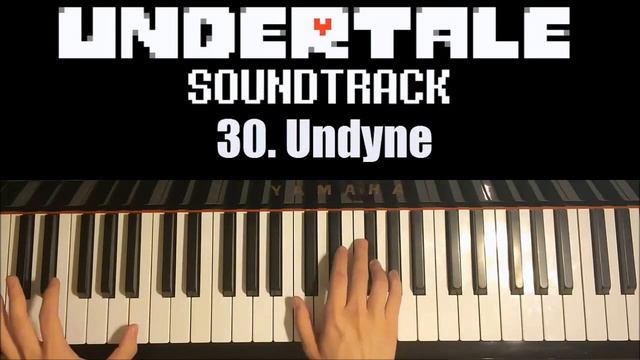 Undertale OST - 30. Undyne (Piano Cover By Amosdoll)