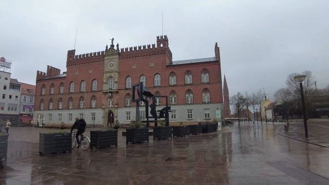 Odense, Denmark Walking Tour - Odense City 4k Ultra HD - Walk Travels смотреть онлайн