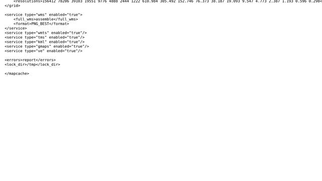 GIS: Mapcache + SQLite смотреть онлайн