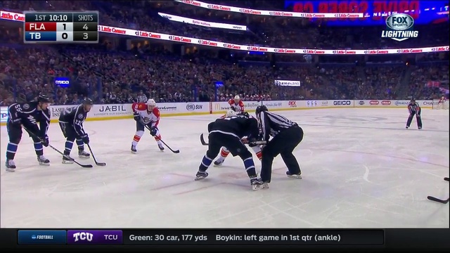 NHL-2015-16. Florida Panthers - Tampa Bay Lightning. 1 тайм. 14.11.2015 смотреть онлайн