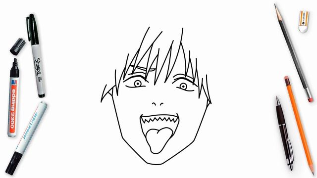 How To Draw Denji Easy Step By Step | Chainsaw Man Anime Art Tutorial смотреть онлайн