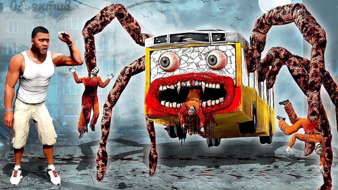 НАШЁЛ САМЫЕ ПРОКЛЯТЫЕ МАШИНЫ В ГТА 5 МОДЫ! МОНСТРЫ и SCP ОБЗОР МОДА GTA 5! ГТА МОД MODS ИГРЫ смотреть онлайн