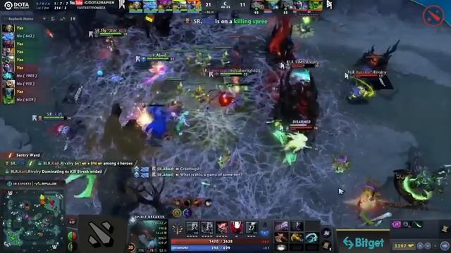 SHOPIFY REBELLION vs BLACKLIST - ARTEEZY & RAVEN LAST HOPE - BALI MAJOR 2023 смотреть онлайн