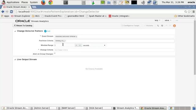 02 Oracle Stream Analytics - Change Detector Pattern смотреть онлайн